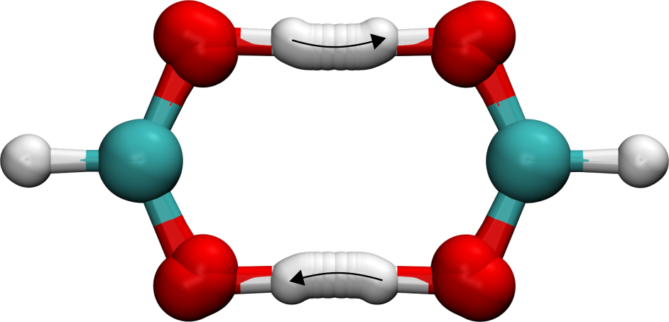 tunnelling in formic acid dimer